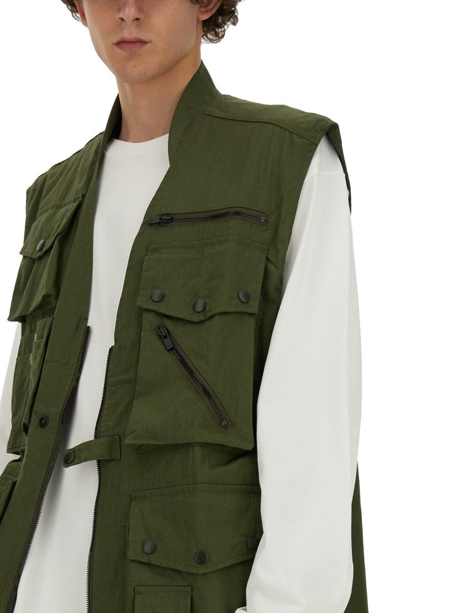 NEEDLES VEST WITH POCKETS