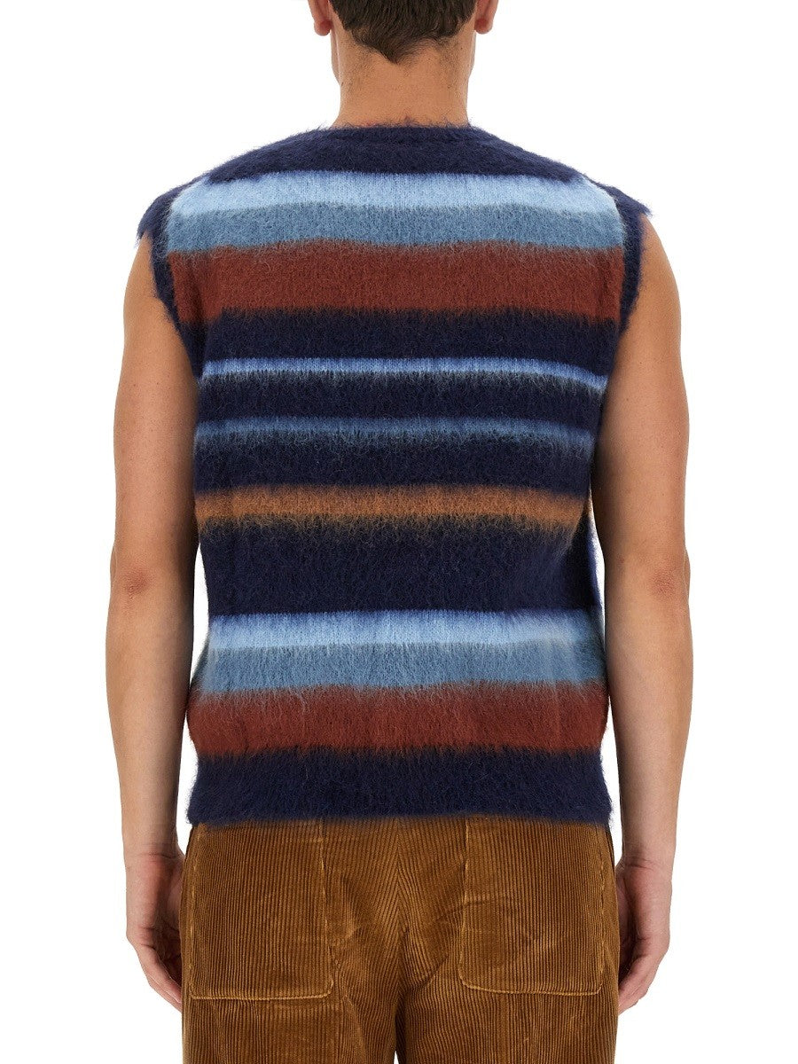 Etro VEST WITH STRIPE PATTERN