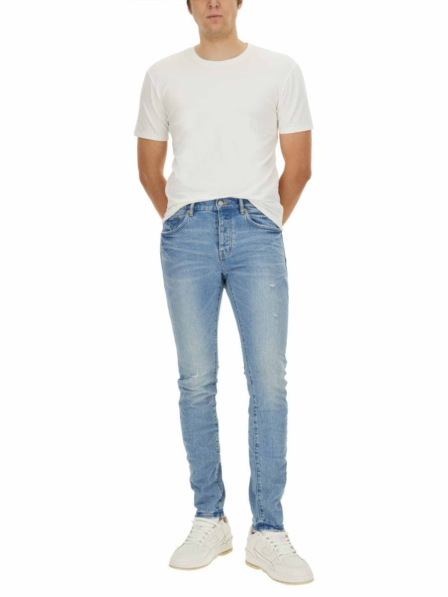 PURPLE BRAND "VINTAGE ABRASIONS" JEANS