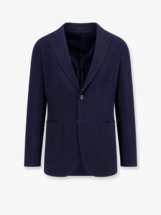 Giorgio Armani Virgin wool and viscose blazer