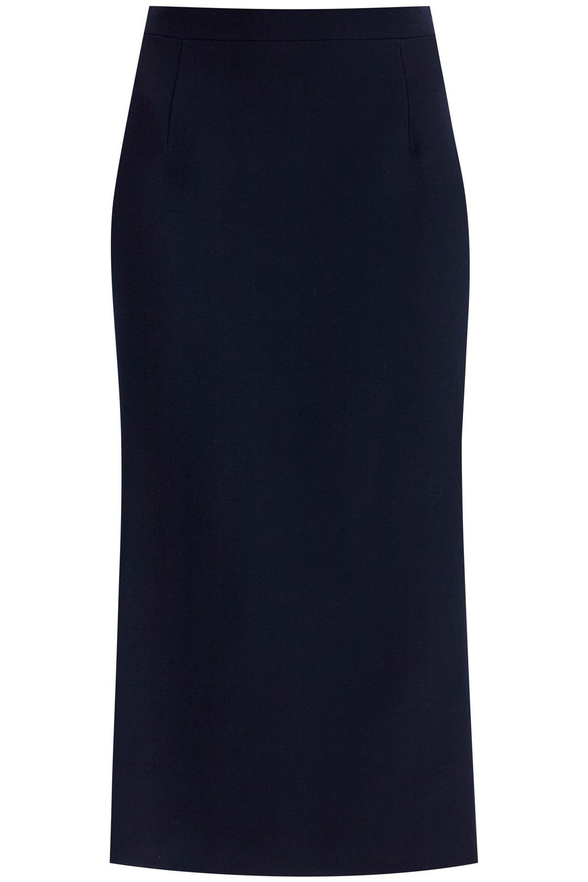 ALESSANDRA RICH virgin wool midi skirt