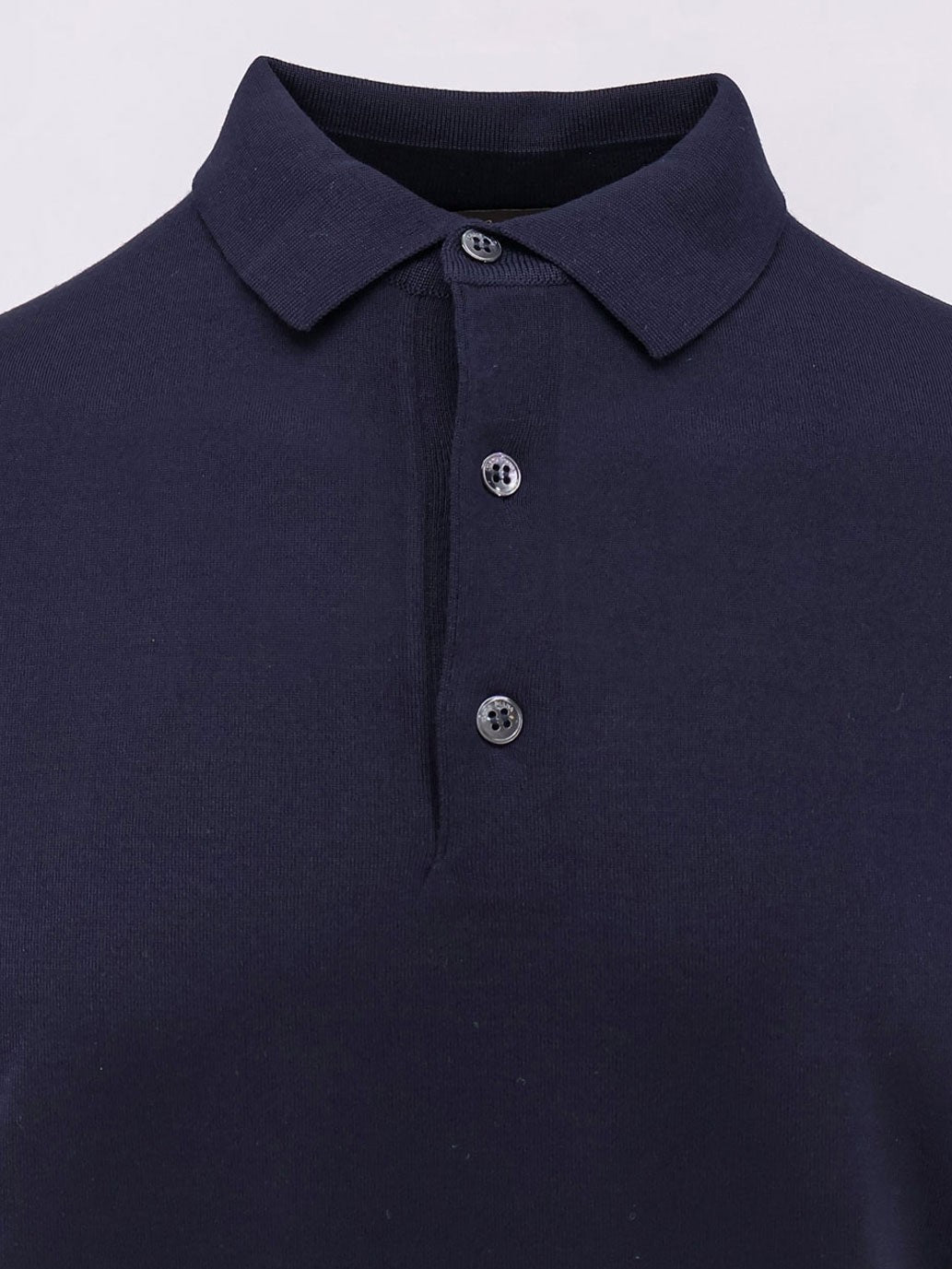 LORO PIANA Virgin wool polo shirt