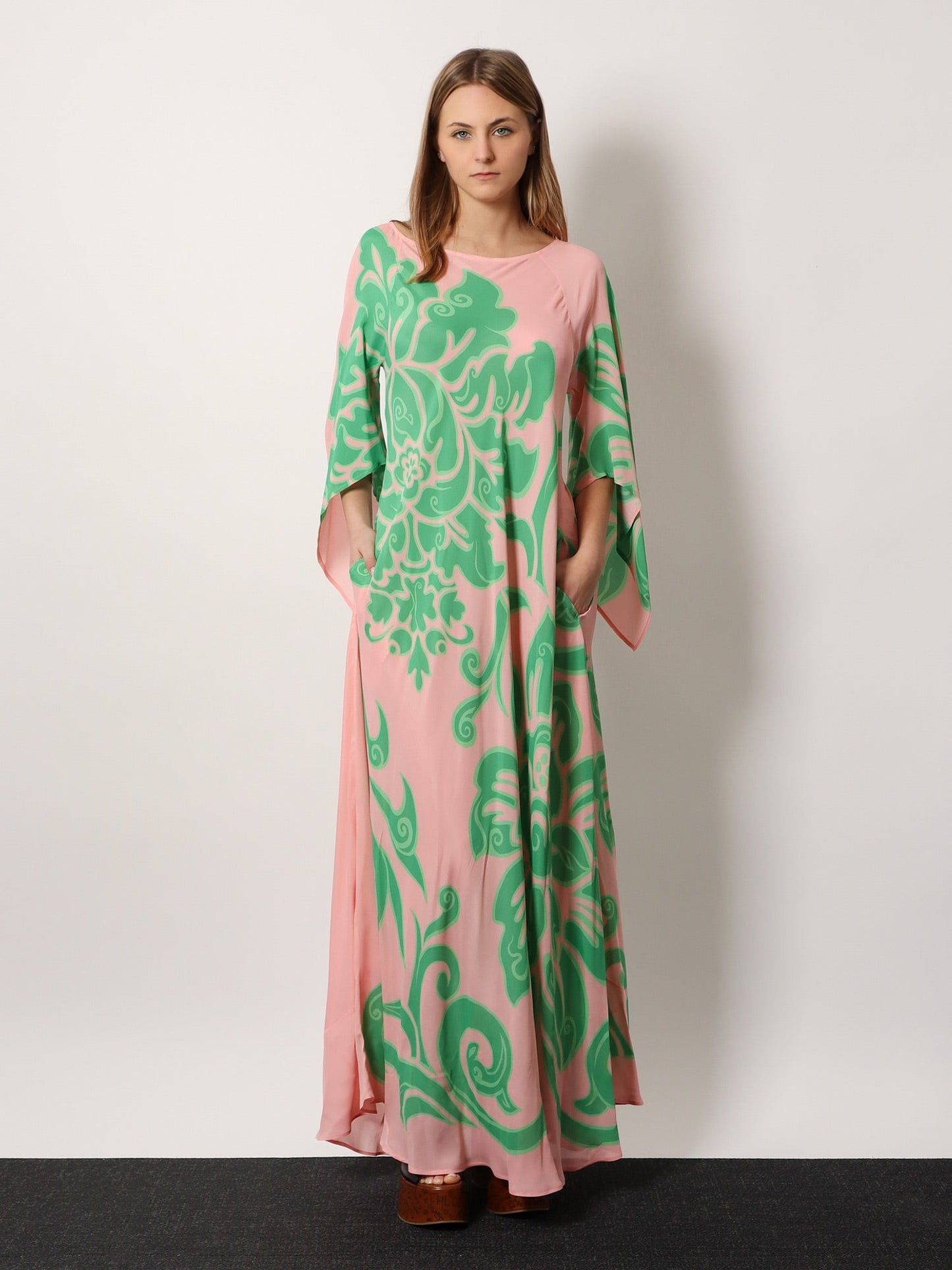 Etro Viscose dress with all-over floral motif