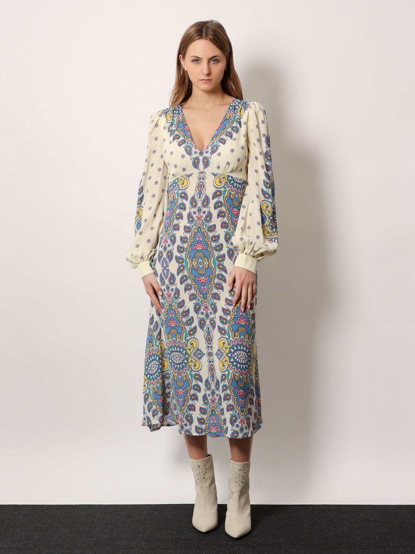 Etro Viscose dress with multicolor print