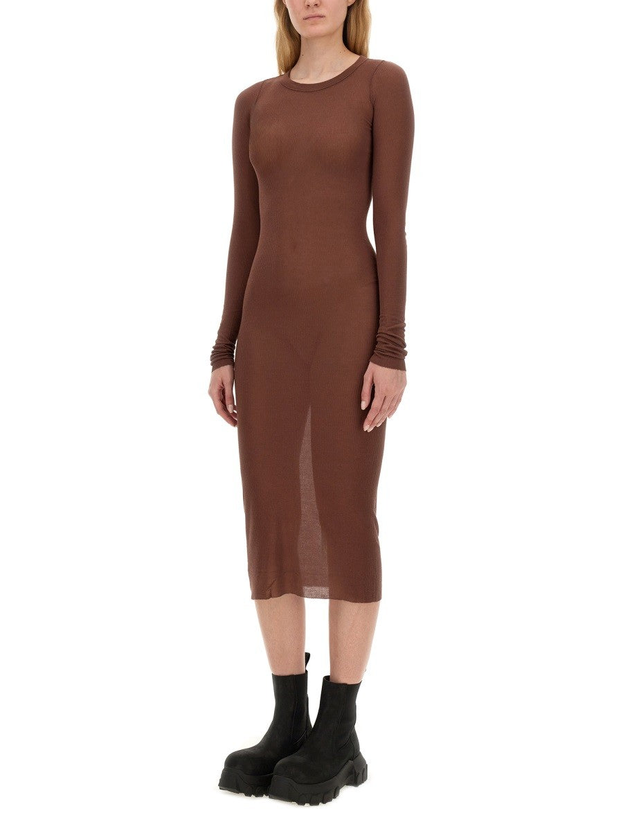 RICK OWENS VISCOSE DRESS