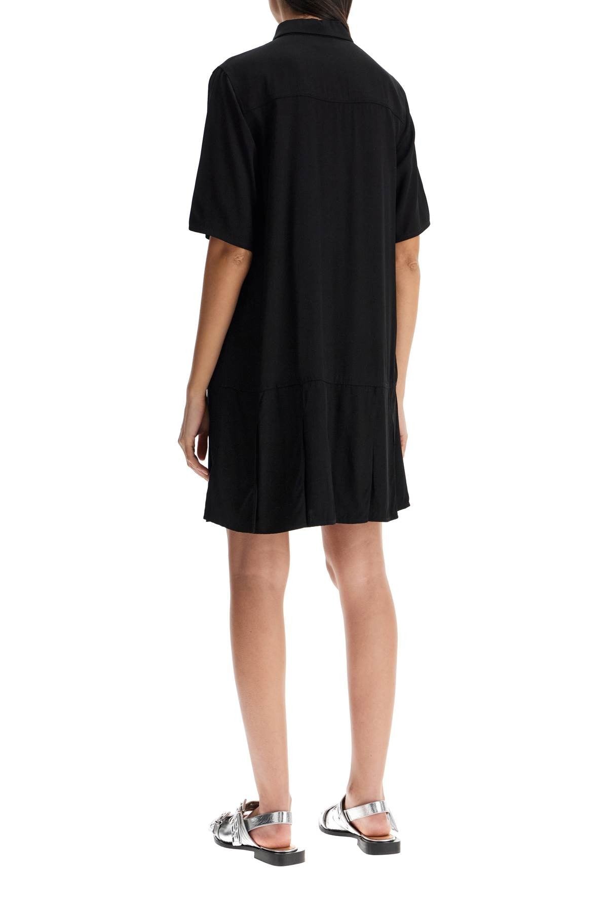 GANNI 'viscose mini dress with