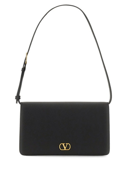 Valentino Garavani VLOGO SIGNATURE SHOULDER STRAP WALLET