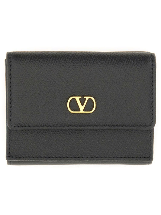 Valentino Garavani "VLOGO SIGNATURE" TRIFOLD WALLET