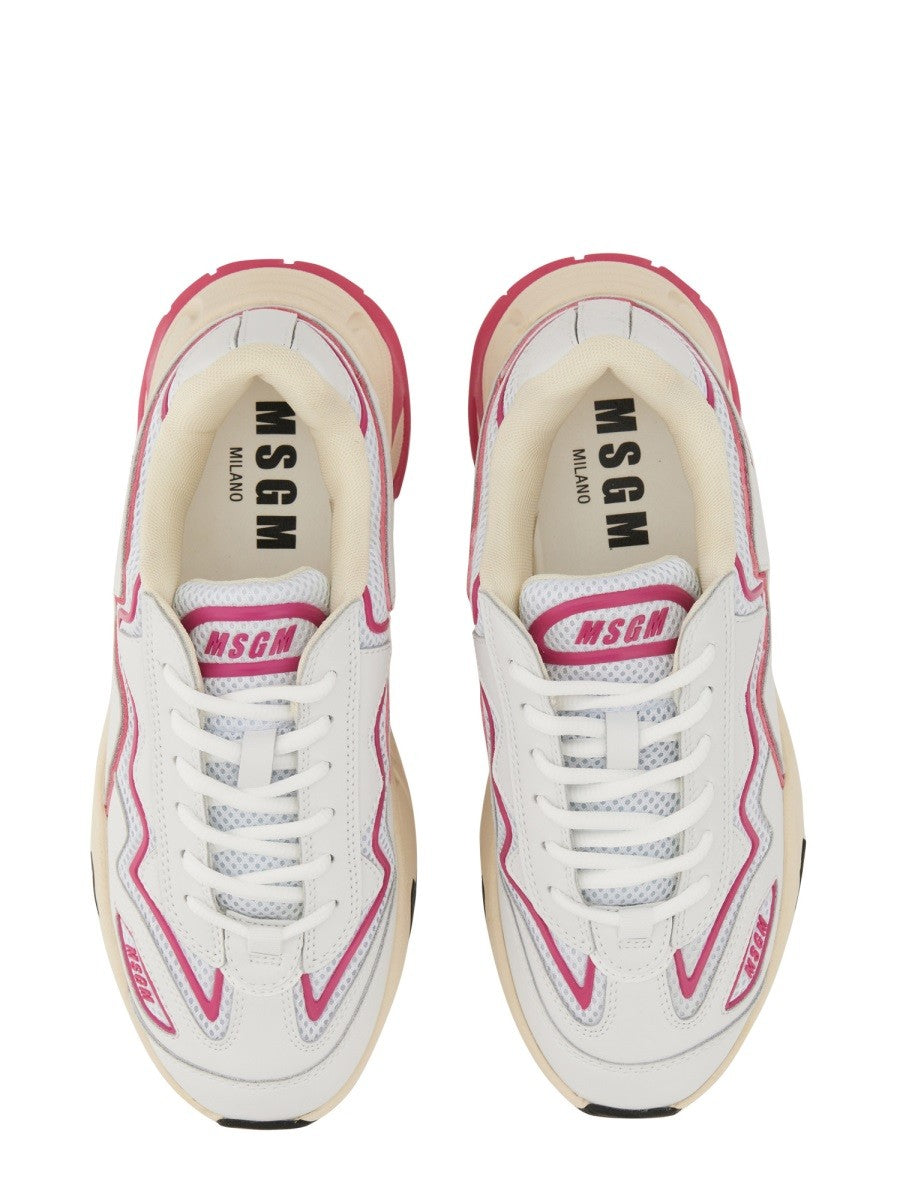 msgm VORTEX SNEAKER WITH VIBRAM SOLE