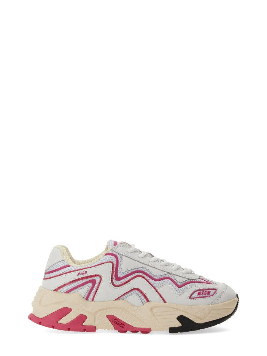 msgm VORTEX SNEAKER WITH VIBRAM SOLE