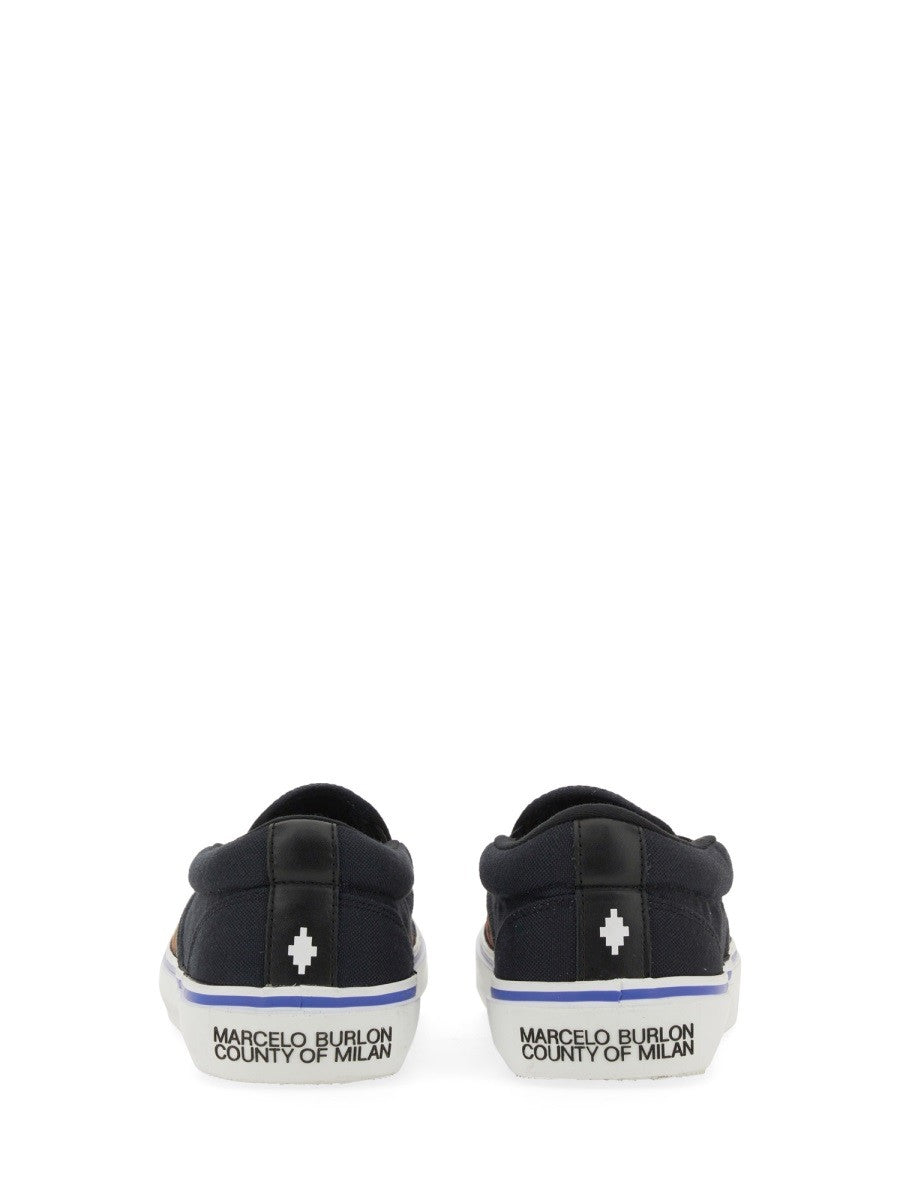 MARCELO BURLON COUNTY OF MILAN VULCANIZED SLIP-ONS