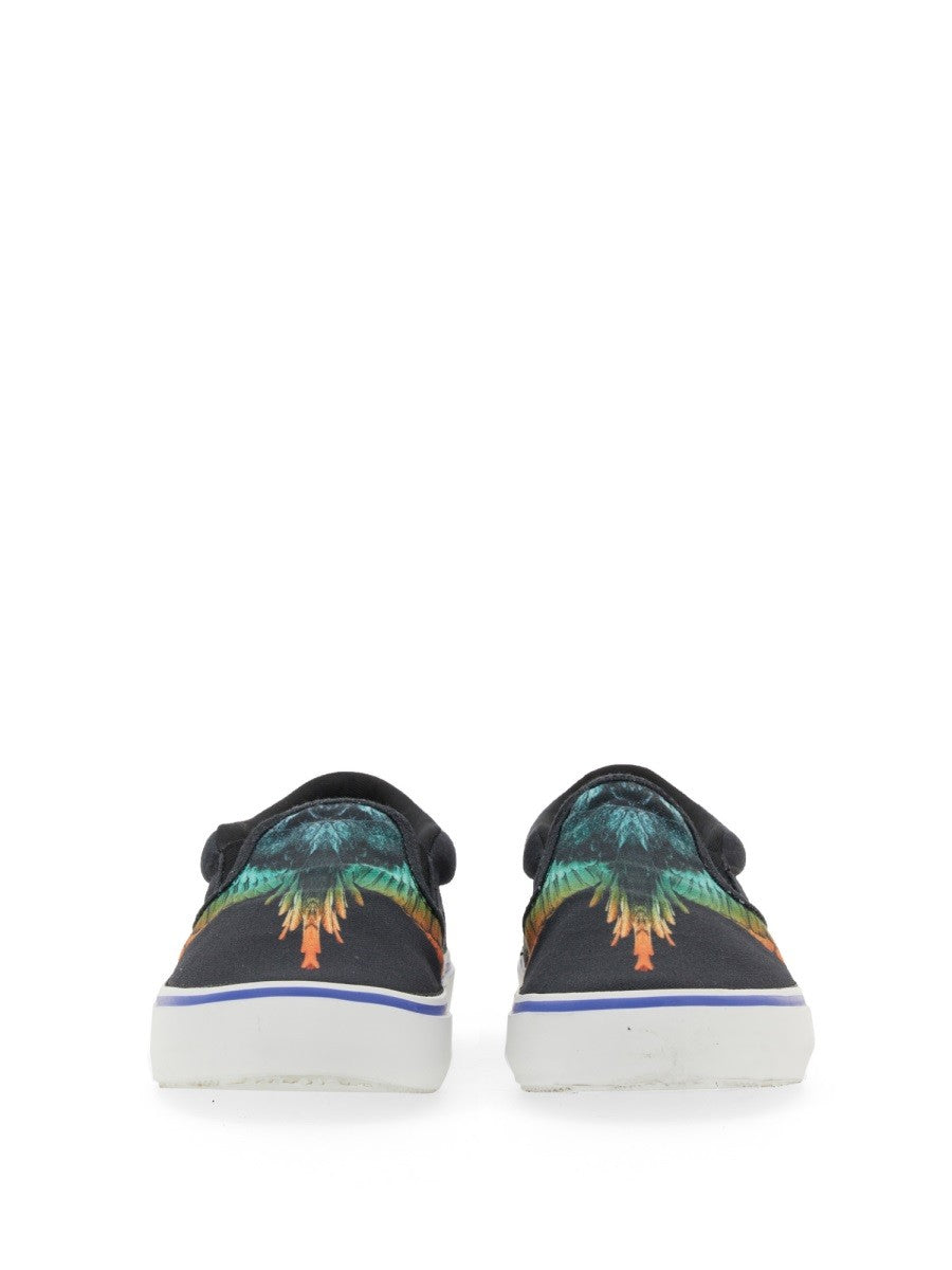 MARCELO BURLON COUNTY OF MILAN VULCANIZED SLIP-ONS