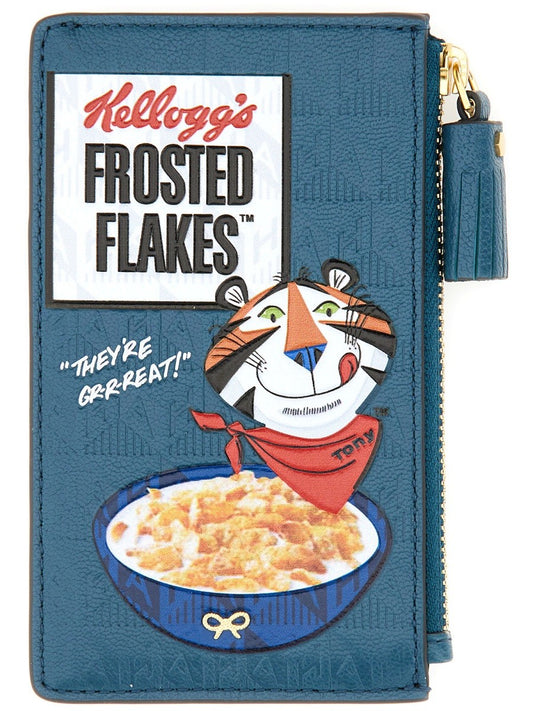 ANYA HINDMARCH "FROSTED FLAKES" WALLET