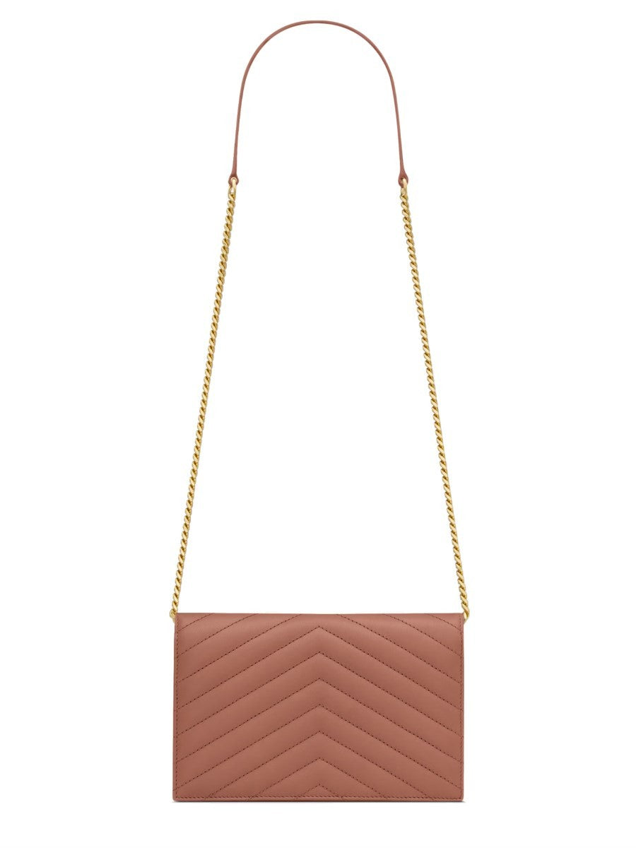 Saint Laurent WALLET WITH CHAIN "ENVELOPE CASSANDRE"