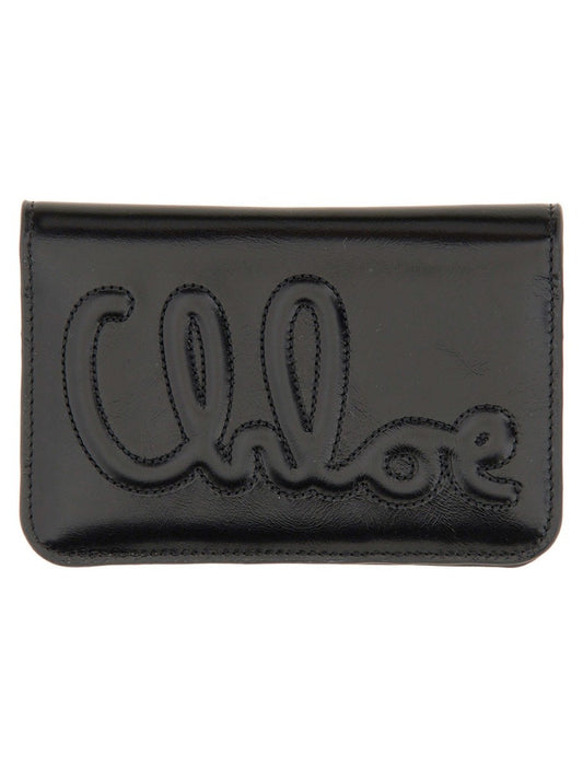 CHLOÉ WALLET WITH LOGO