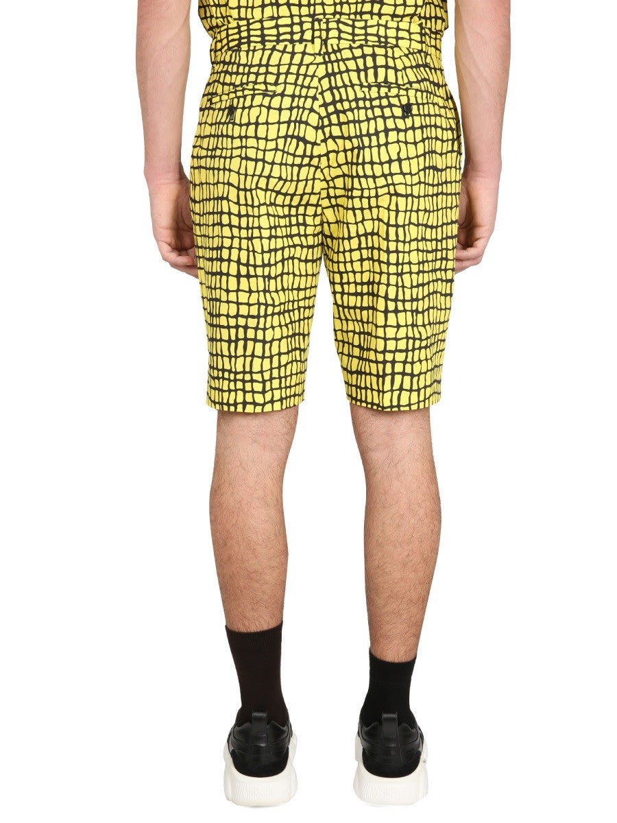 Moschino WARPED GRID SHIRT