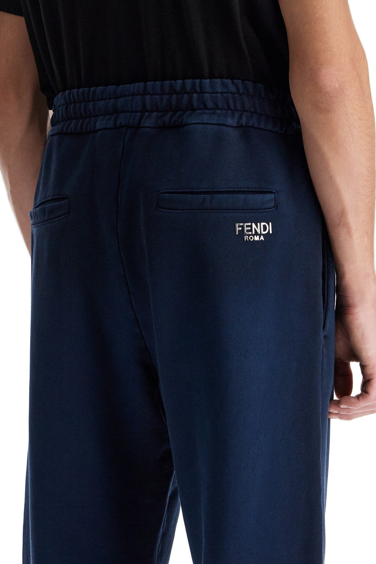 Fendi washed cotton joggers for