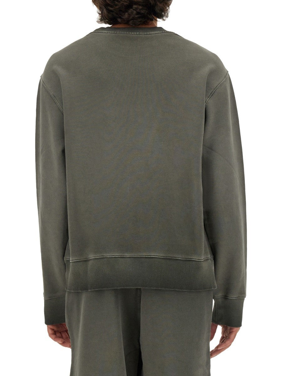 msgm WASHED OUT JERSEY SWEATSHIRT