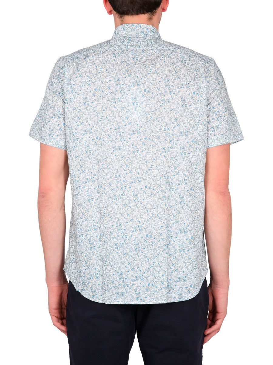 PS BY PAUL SMITH WAVE PRINT SHIRT