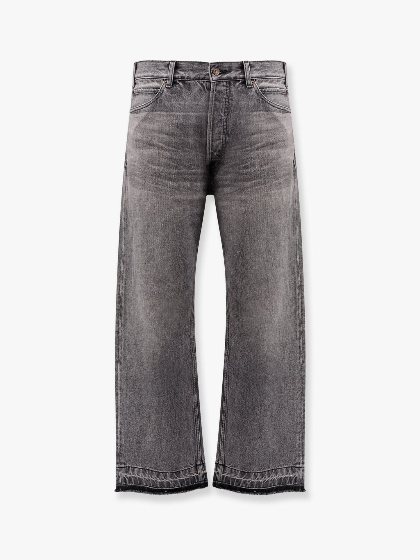 Celine Wesley fringed bottom jeans