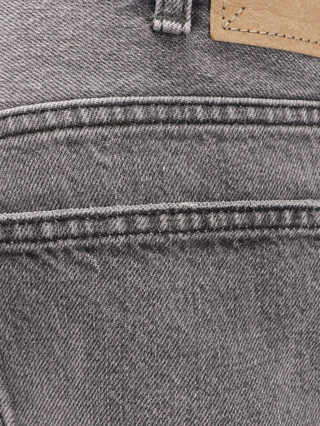 Celine Wesley fringed bottom jeans