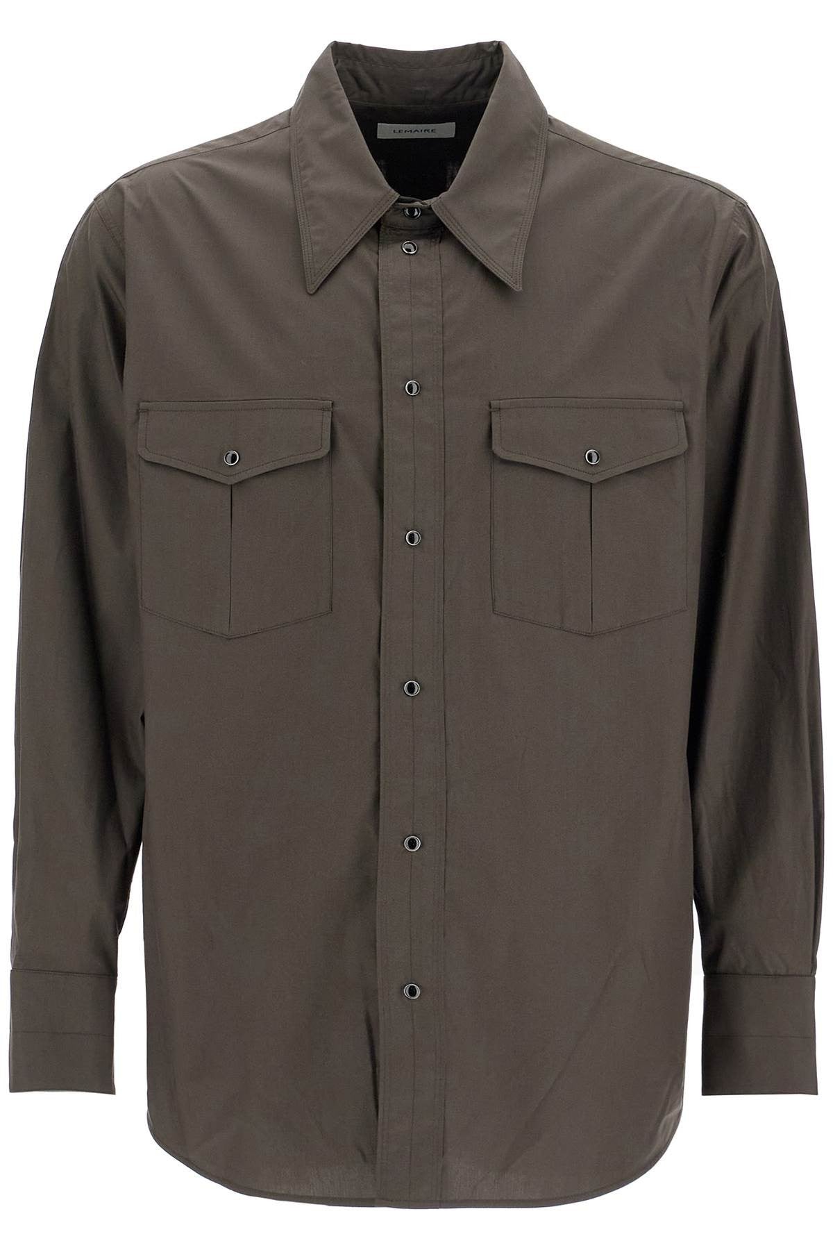 LEMAIRE western shirt with snap buttons