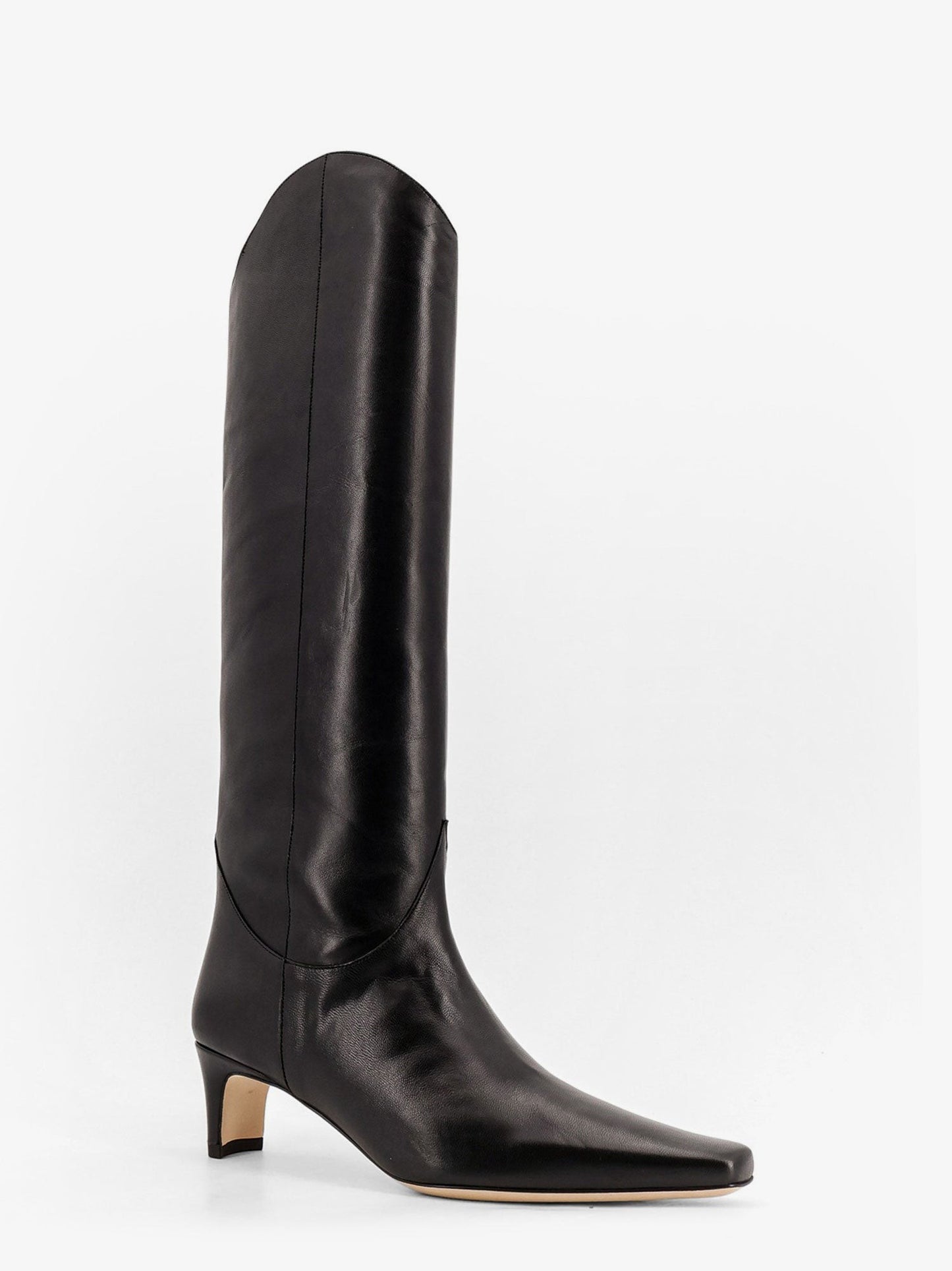 STAUD Western Wally leather boot