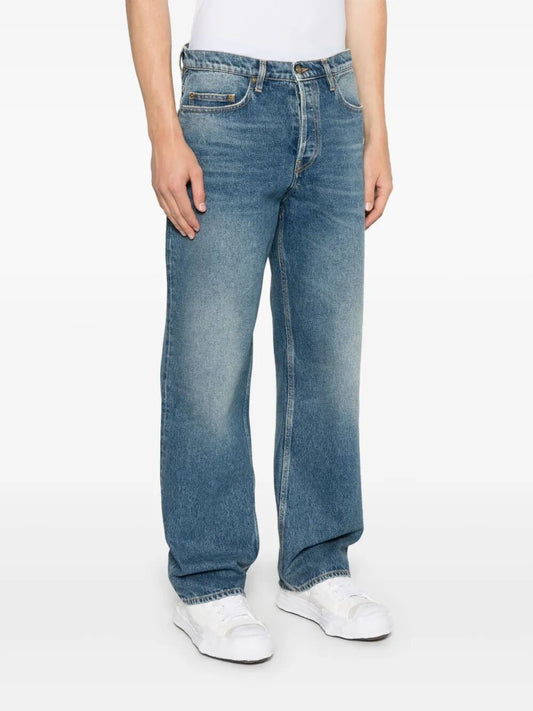 Golden Goose Deluxe Brand whiskering-effect jeans