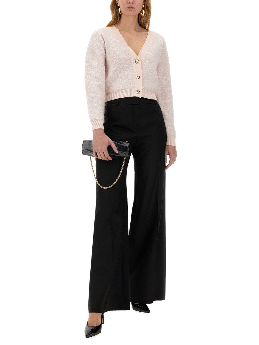 NINA RICCI WIDE GABARDINE PANTS