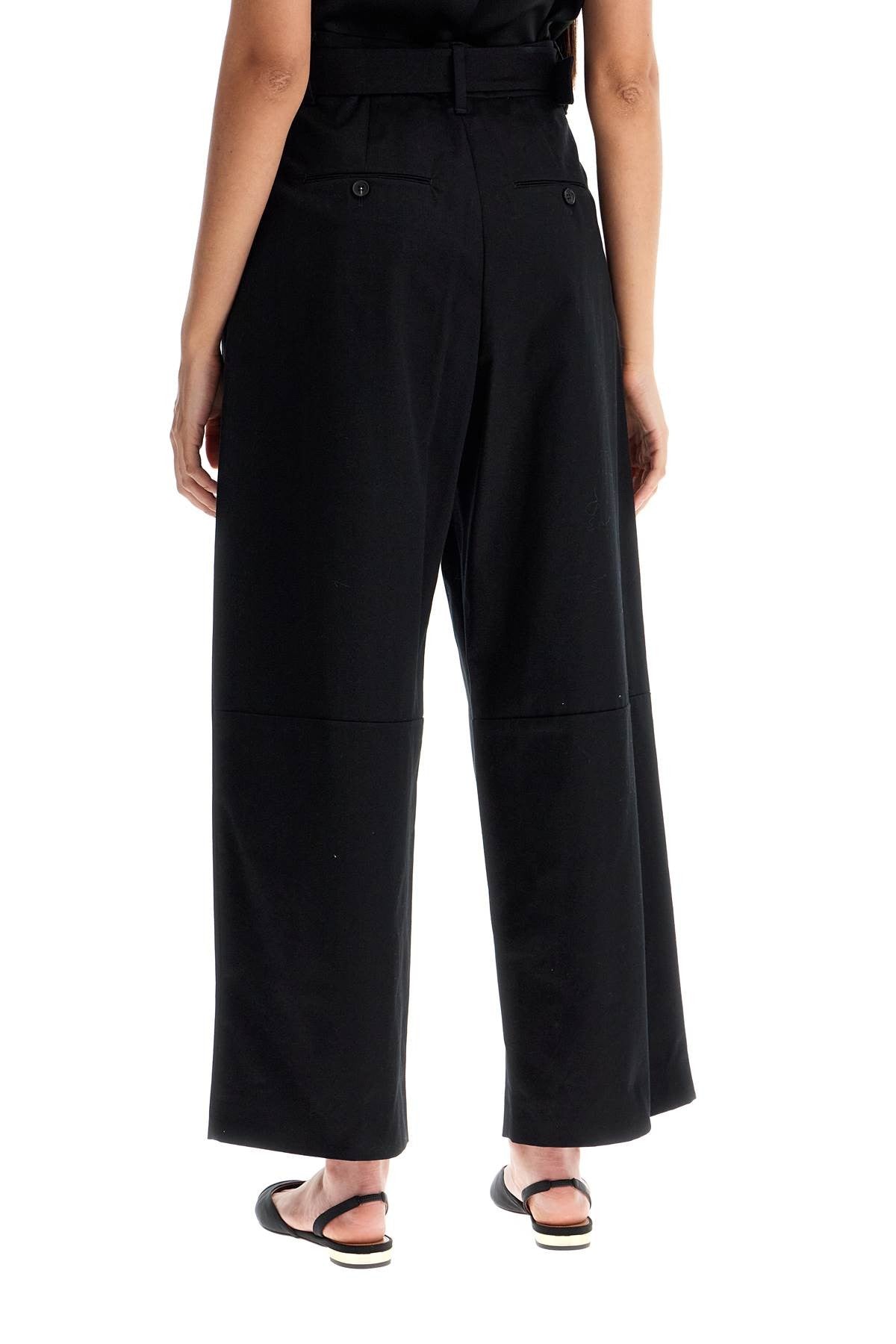 'S MAX MARA wide gabardine trousers with