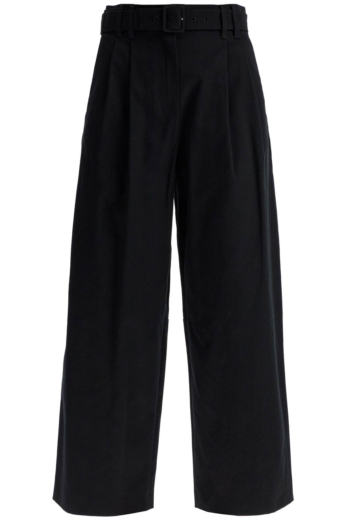 'S MAX MARA wide gabardine trousers with