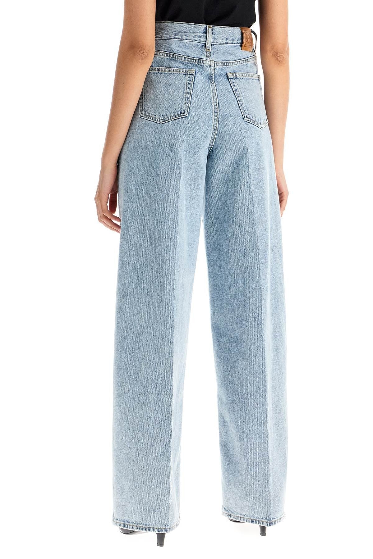 TOTEME wide leg jeans in organic cotton