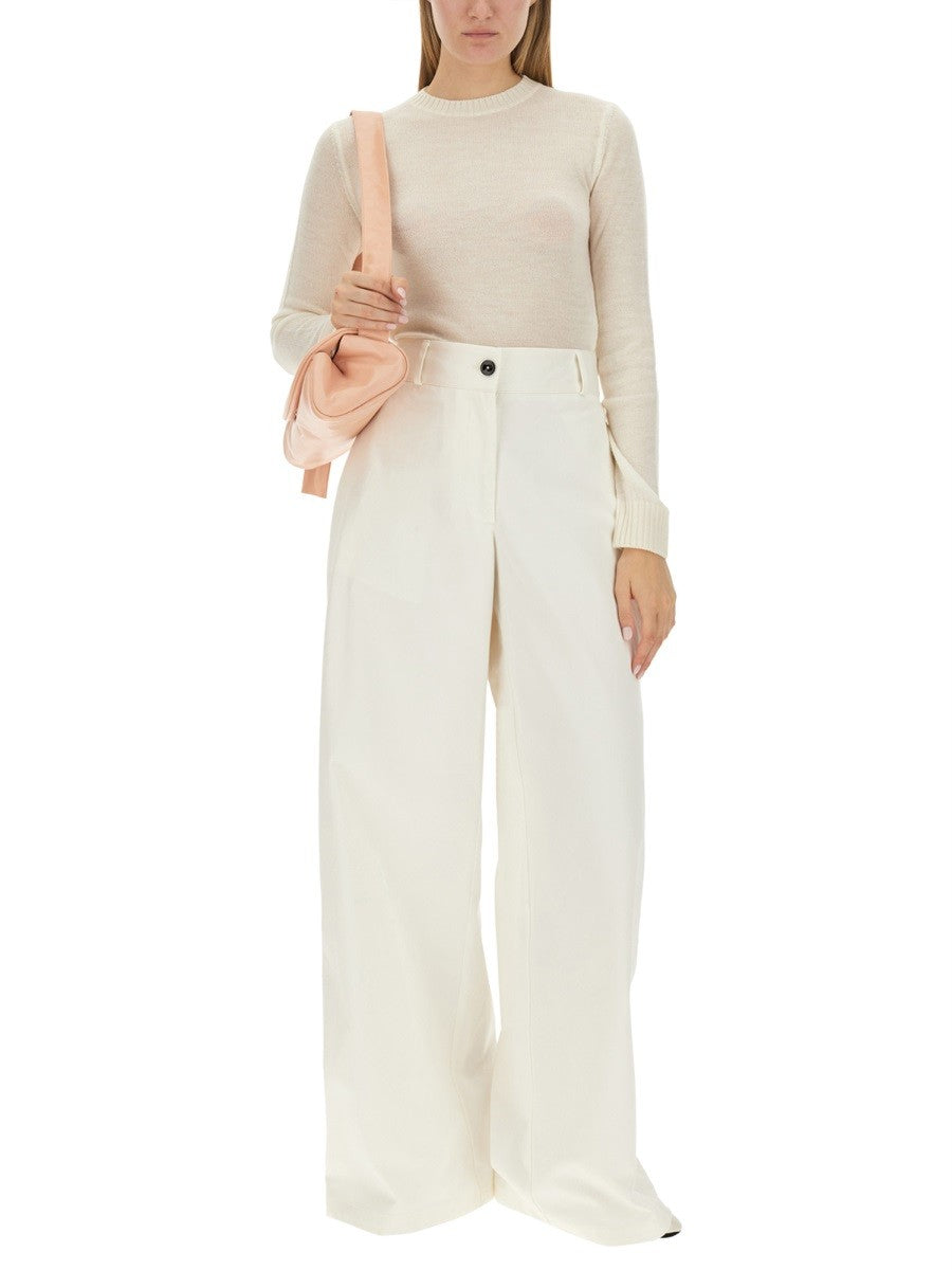 JIL SANDER WIDE LEG PANTS