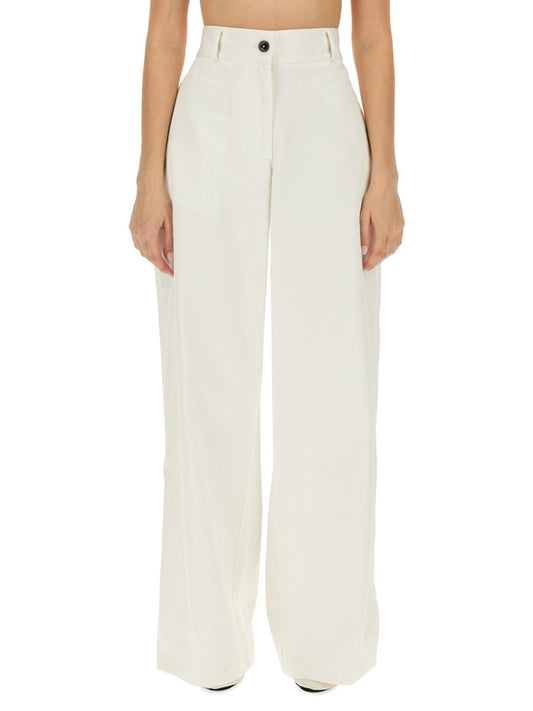 JIL SANDER WIDE LEG PANTS