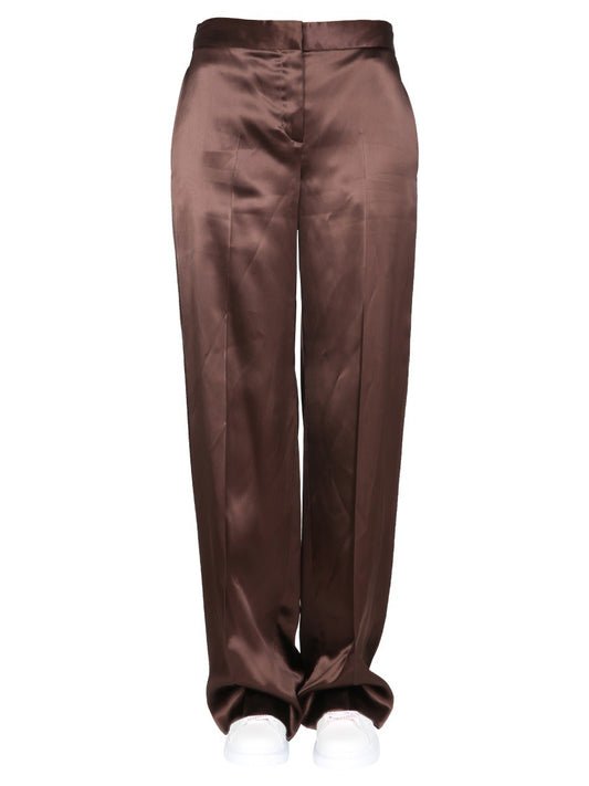 Alexander Mcqueen WIDE LEG TROUSERS