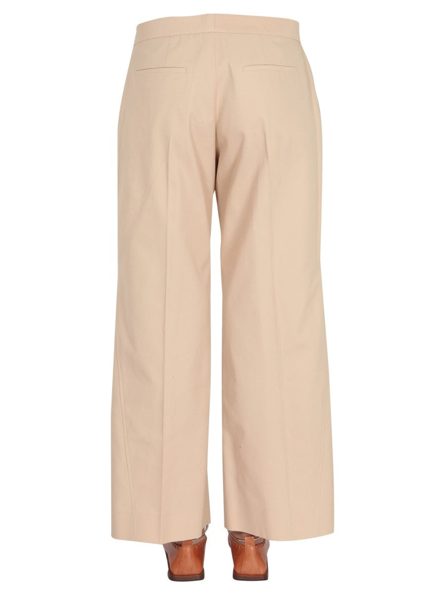 JIL SANDER WIDE LEG TROUSERS