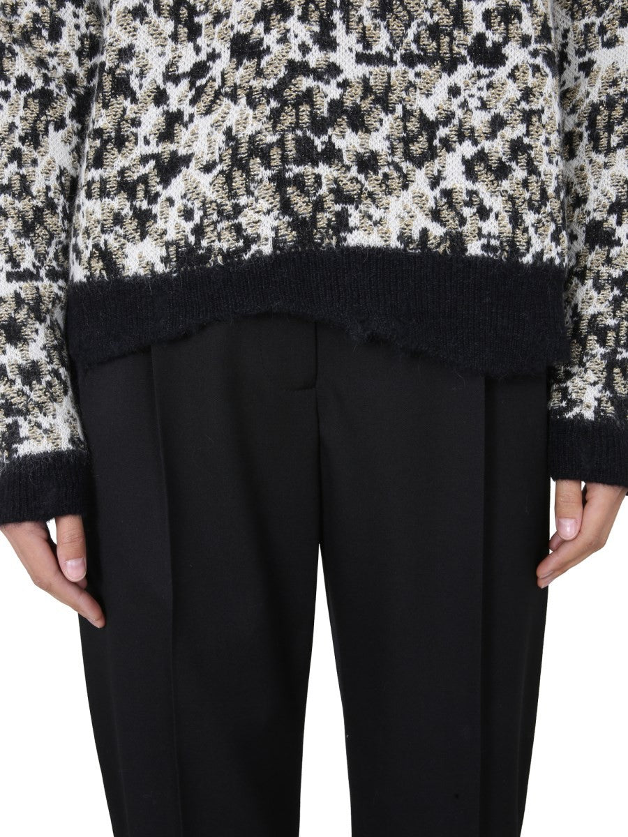Saint Laurent WIDE NECK SWEATER