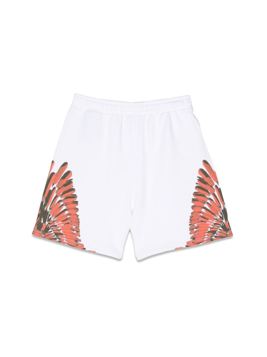 MARCELO BURLON COUNTY OF MILAN wings sweatshorts