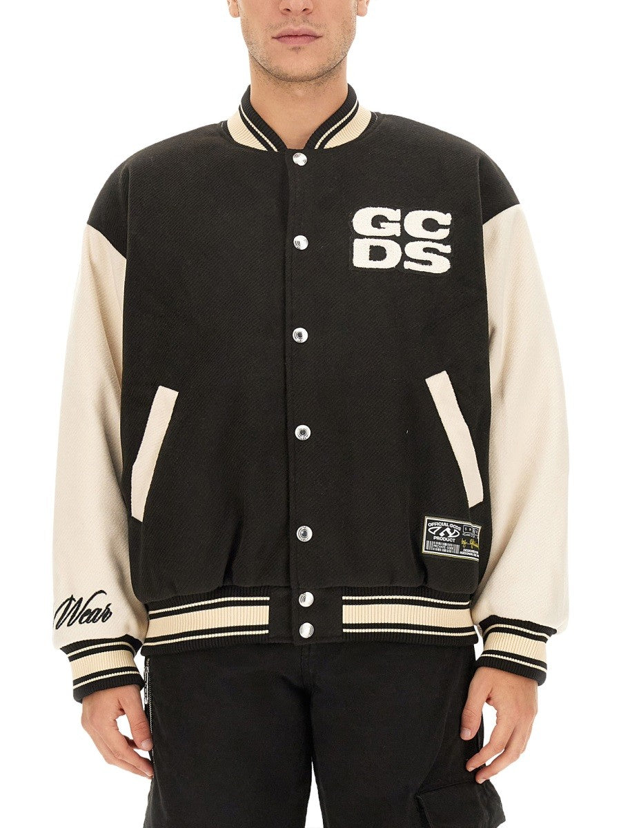 gcds WIRDO VARSITY BOMBER JACKET