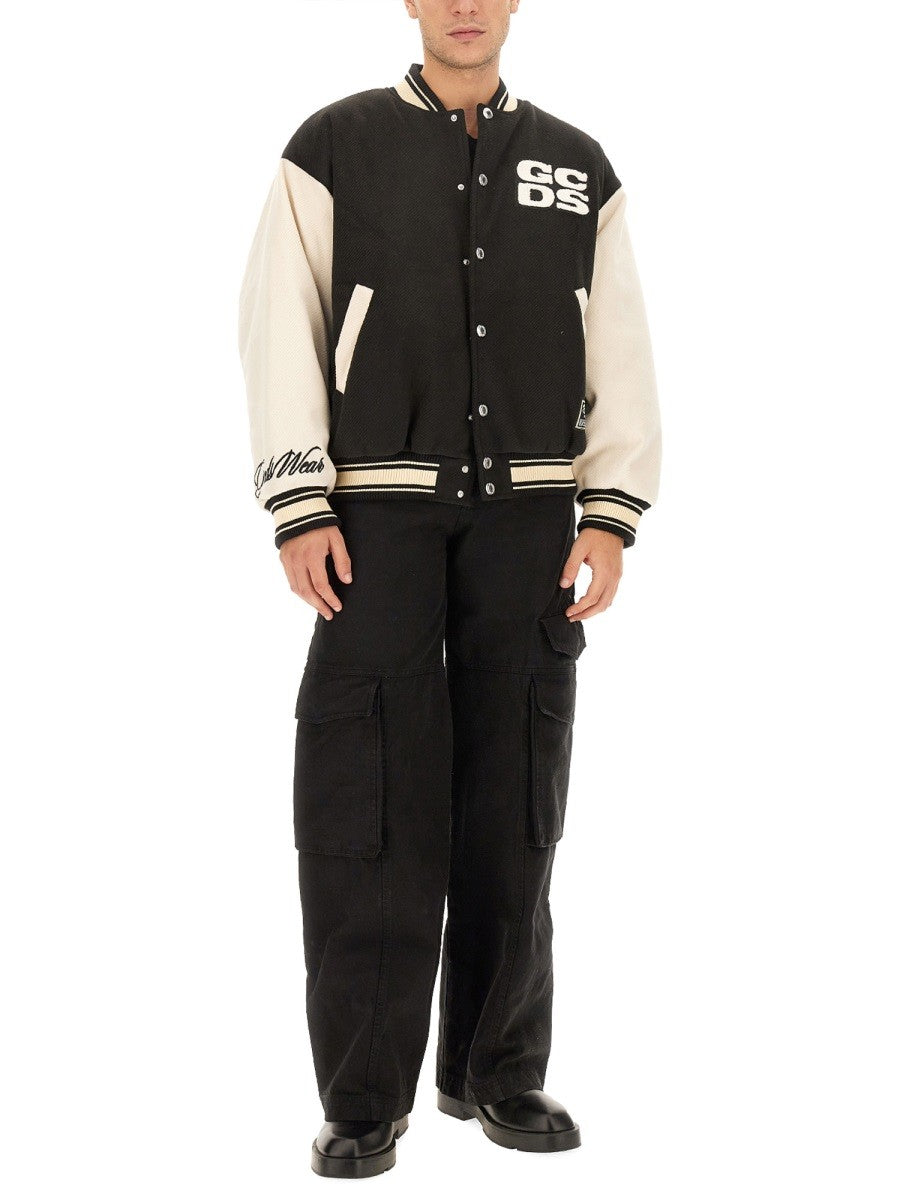 gcds WIRDO VARSITY BOMBER JACKET