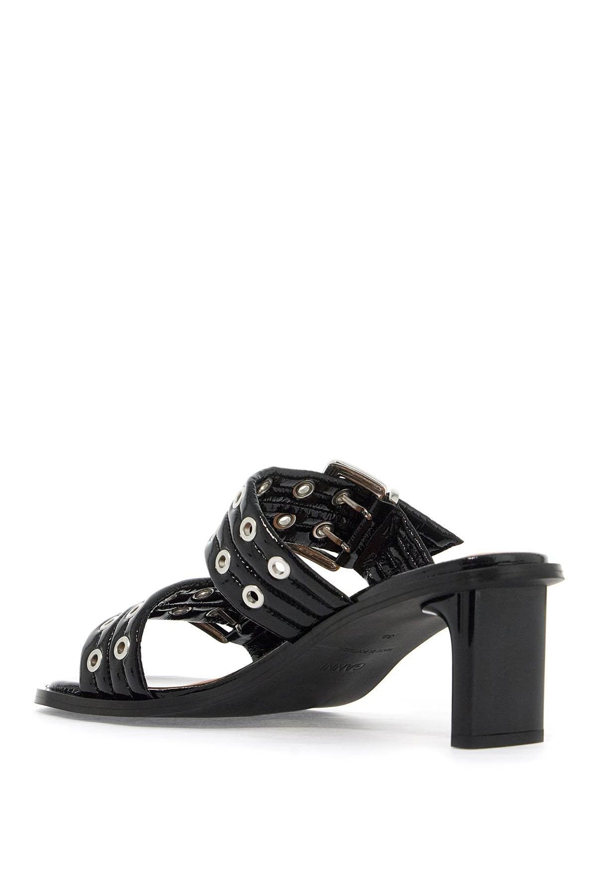 GANNI "women's patent buckle m