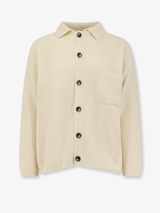 AMARANTO Wool and cashmere cardigan