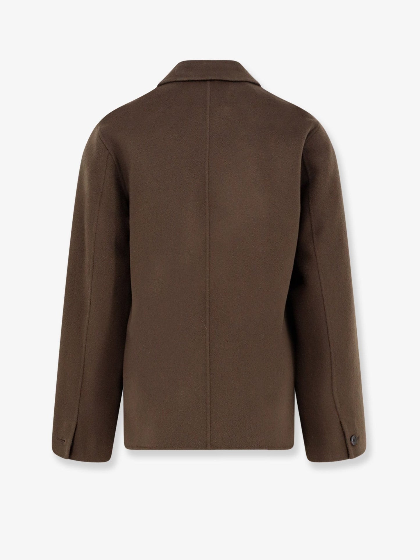 AMARANTO Wool and cashmere coat