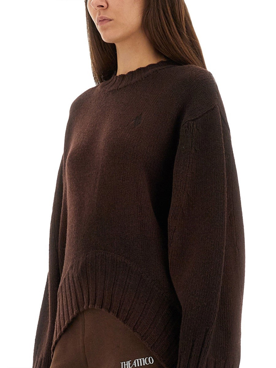 The Attico WOOL AND CASHMERE SWEATER
