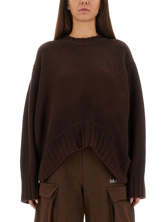 The Attico WOOL AND CASHMERE SWEATER