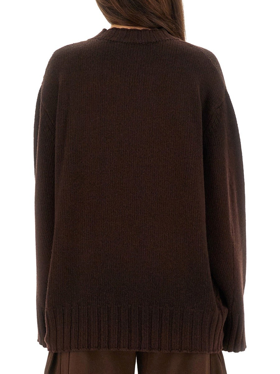 The Attico WOOL AND CASHMERE SWEATER