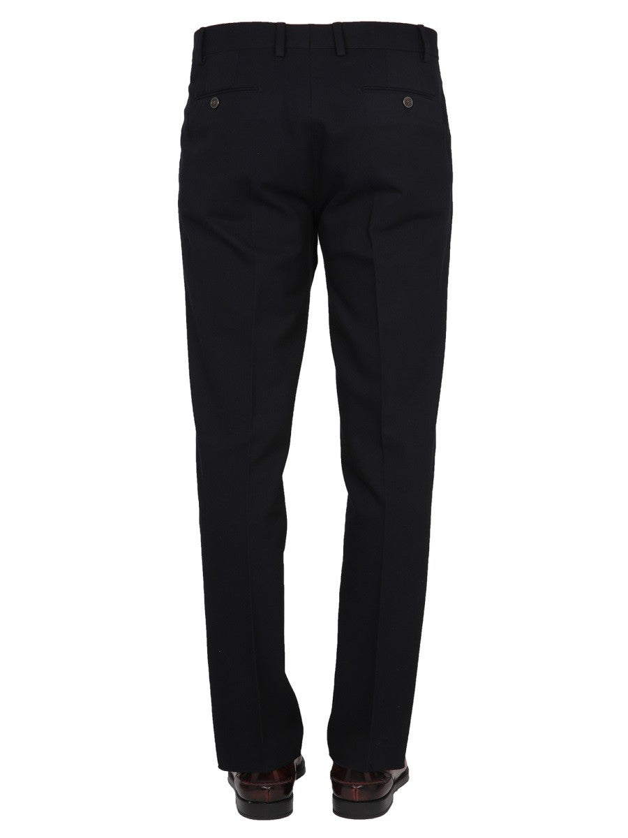 Lardini WOOL AND COTTON PANTS