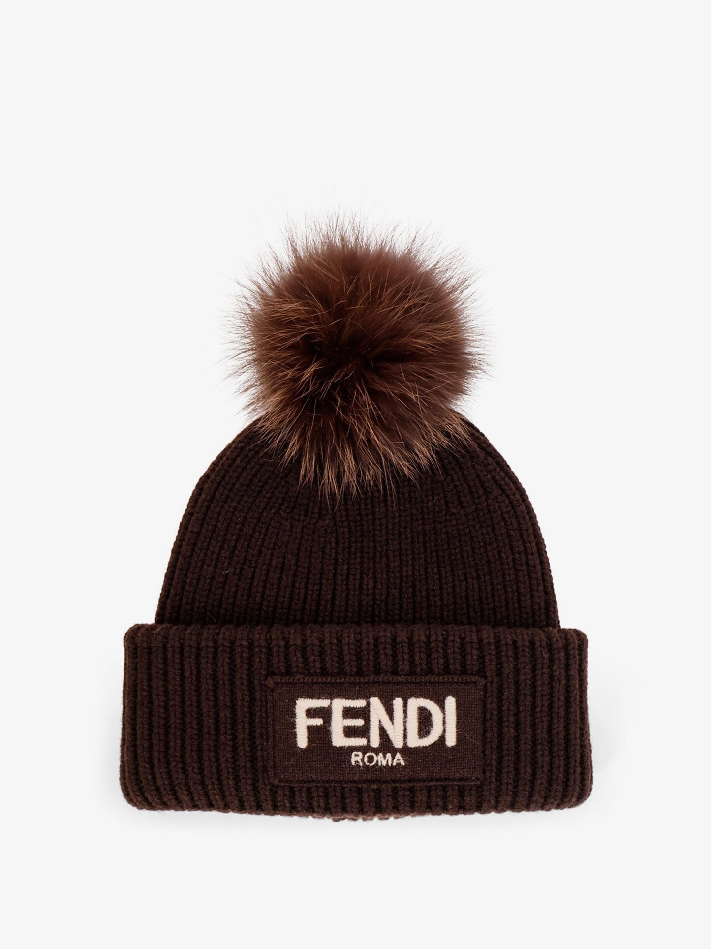 Fendi Wool beanie hat