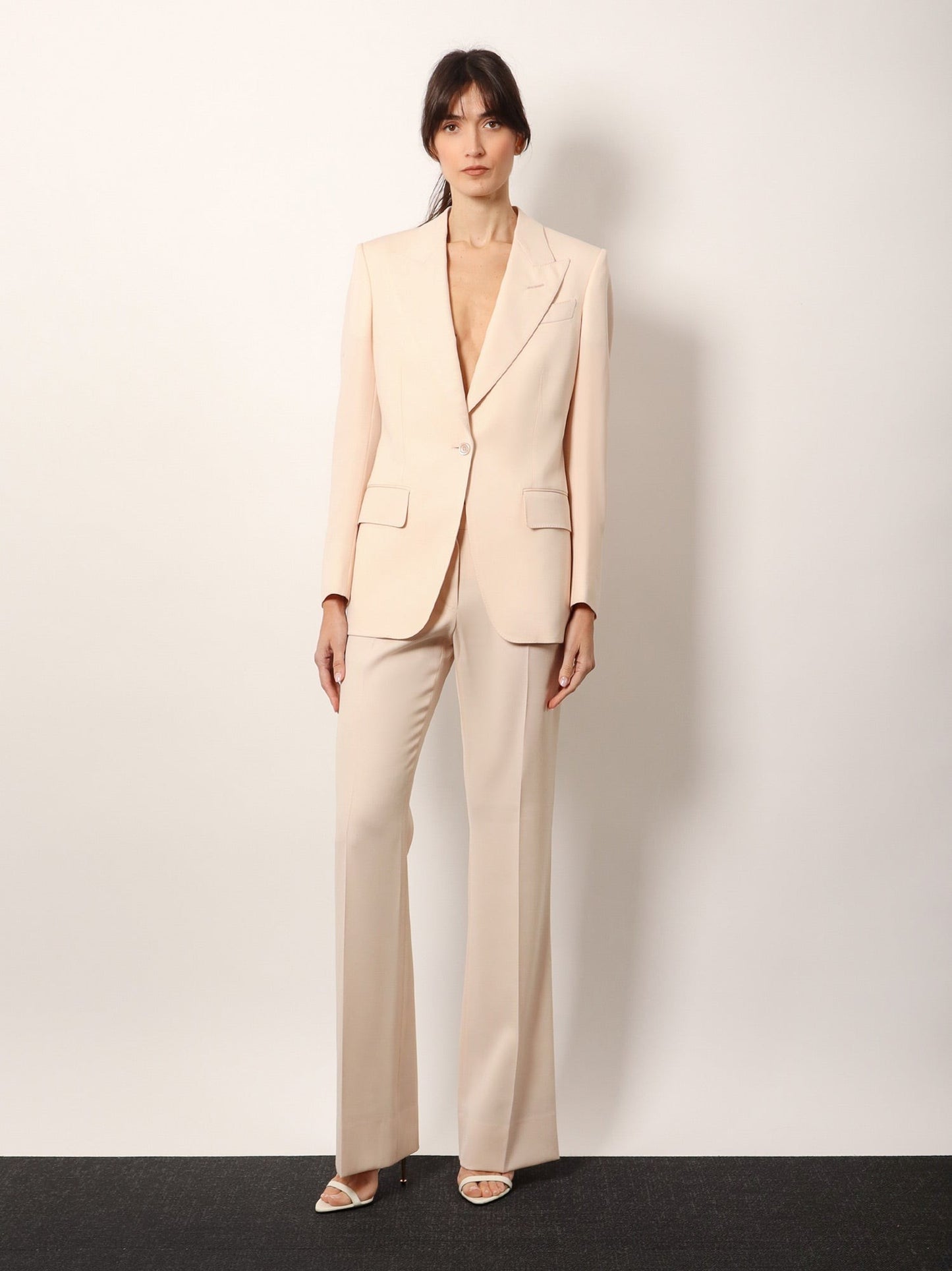 TOM FORD Wool blazer with silk lining