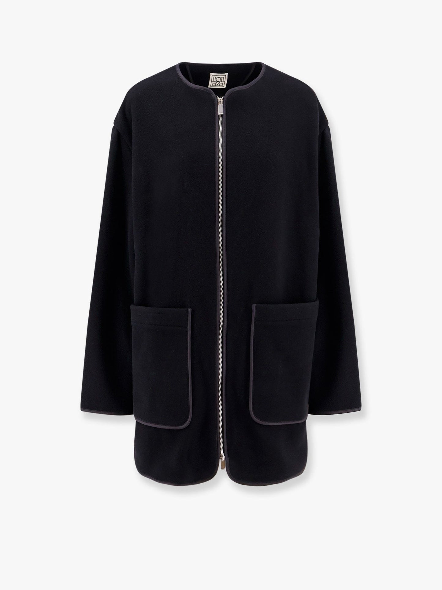 TOTEME Wool blend coat with lateral slits